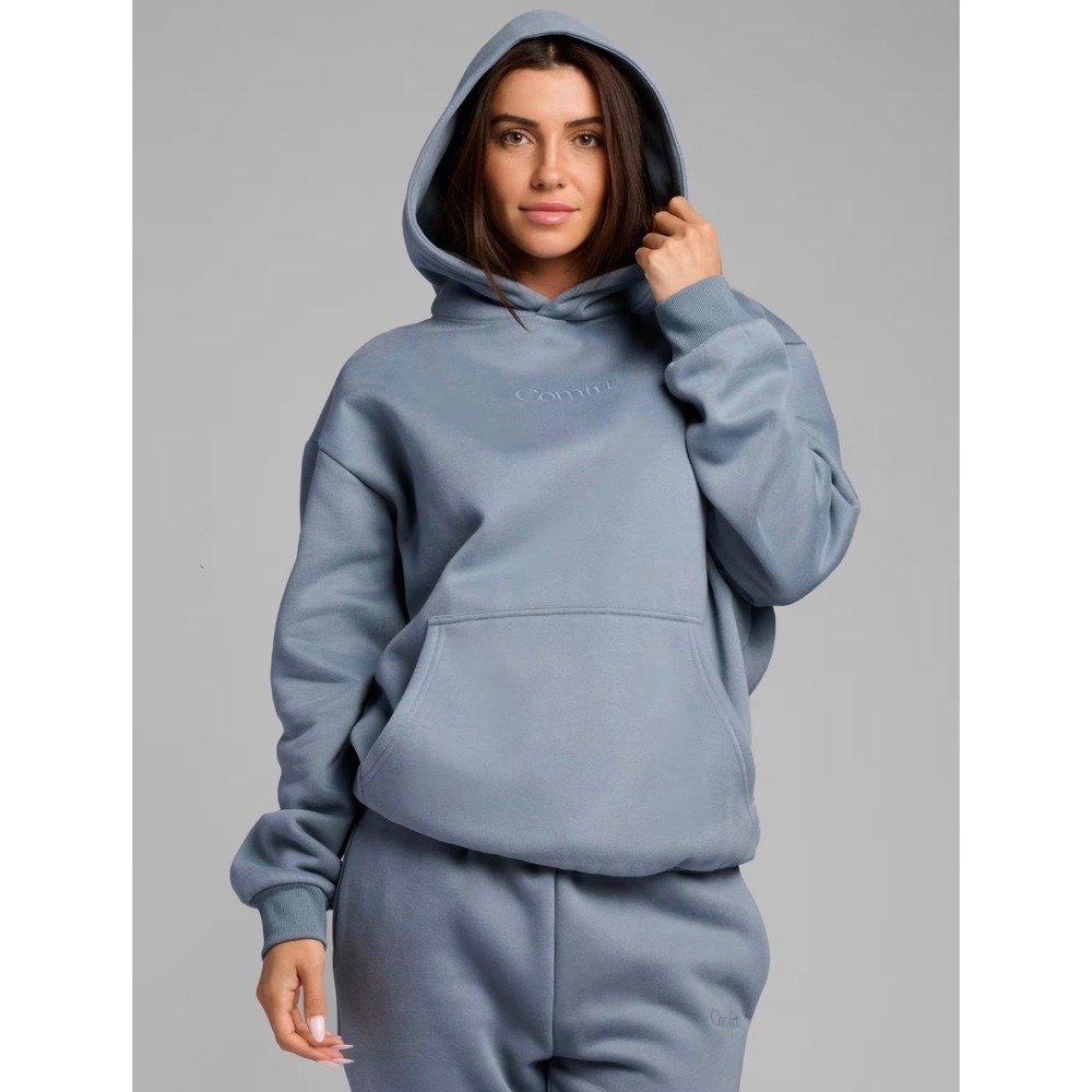 Comfrt Signature Hoodie Sky Blue Size Large
